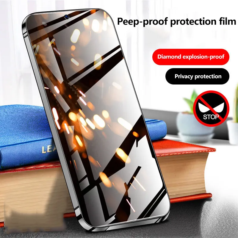 Privacy Screen Protector For Xiaomi 15 Ultra 15Ultra 5G  Full Cover Anti-Spy Glass