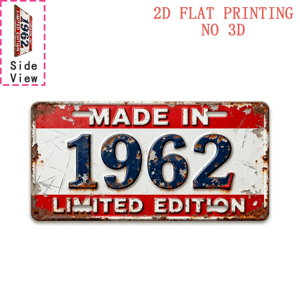 2D Flat, Wall Decoration, 1pc, Vintage 
