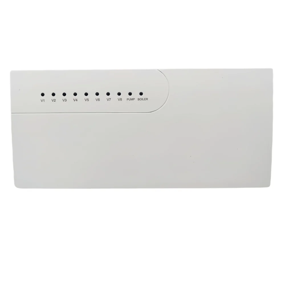 New Wired Hub Central Controller for Floor Water Heating System to Control Wall-mounted Gas Boilers/Water Pump/Thermal Actuator