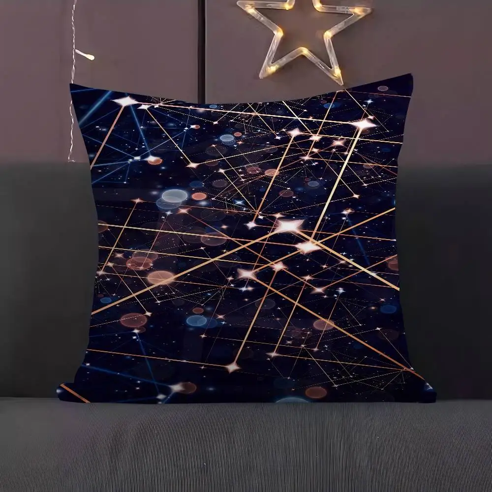 

Celestial Geometry Pillow Gifts Home Office Furnishings Bedroom Sofa Car Cushion Cover Case 45x45cm
