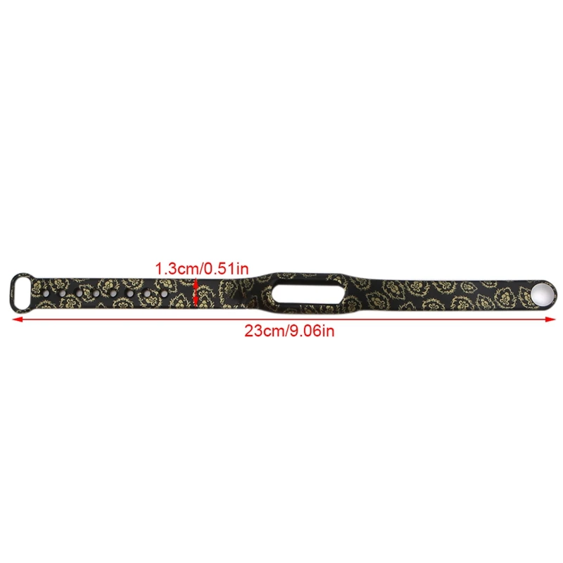 Black Silicone Wrist Band Strap Wristband Replacement Smart Watch Band For Xiaomi Mi Band 1