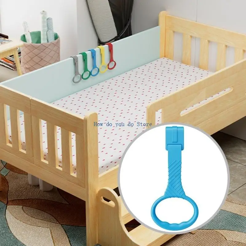 19QF 1Pc Baby Bed Training Rings Secure Toddler Walking Exercise Aid Support