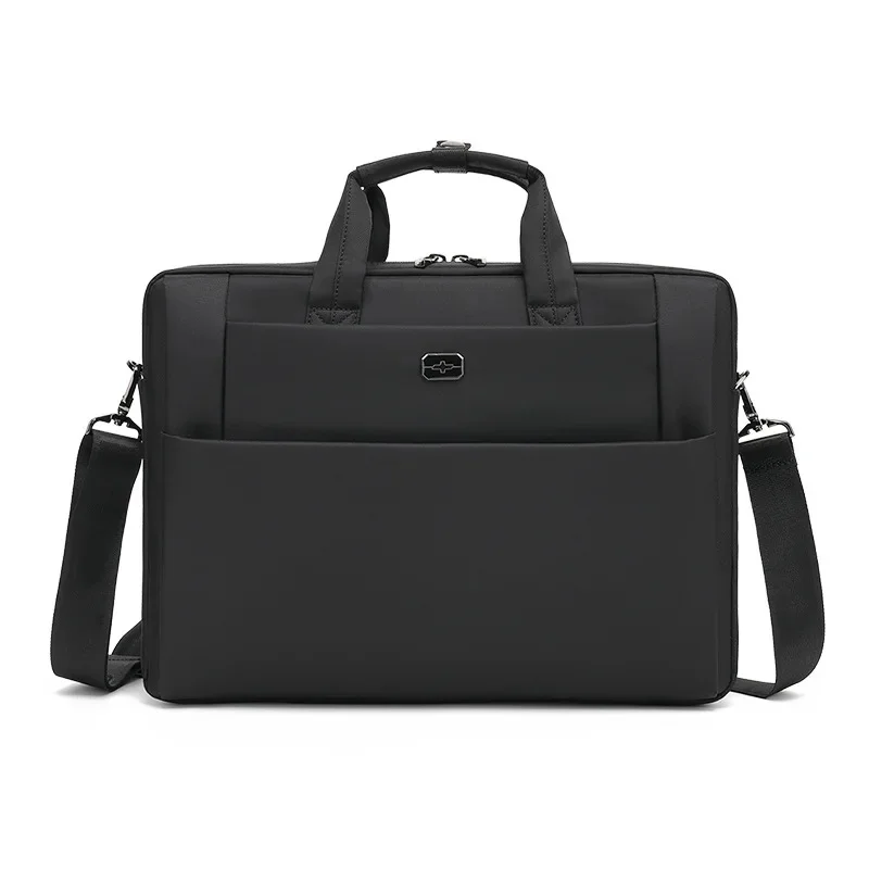 Maletín Oxford multifuncional de negocios para hombre, bolso de hombro cruzado de gran capacidad para ordenador portátil de 15,6 pulgadas, para oficina