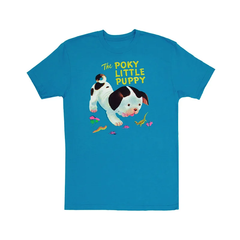 

Poky Little Puppy Slow Dog Children's Picture Book Literature Series Direct Spray ort Sve T-irt Cotton Youth Faion