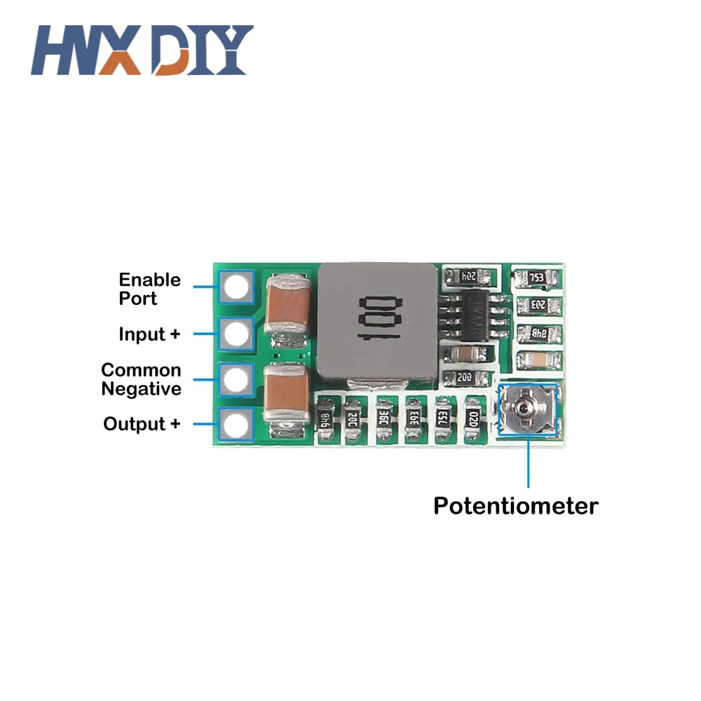 5/10pcs Mini DC-DC 4-20V To 5V 3A Step Down Power Supply Module Buck Converter Adjustable Efficiency 97.5%