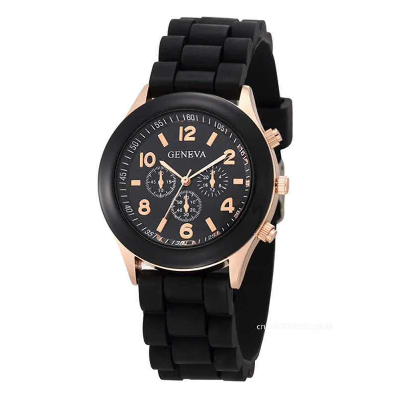 Women Watches 2024 New Fashion Luxury Brand Women Watch Silicone Strap Quartz Wrist Watch for Female Relogio Feminino Zegarki