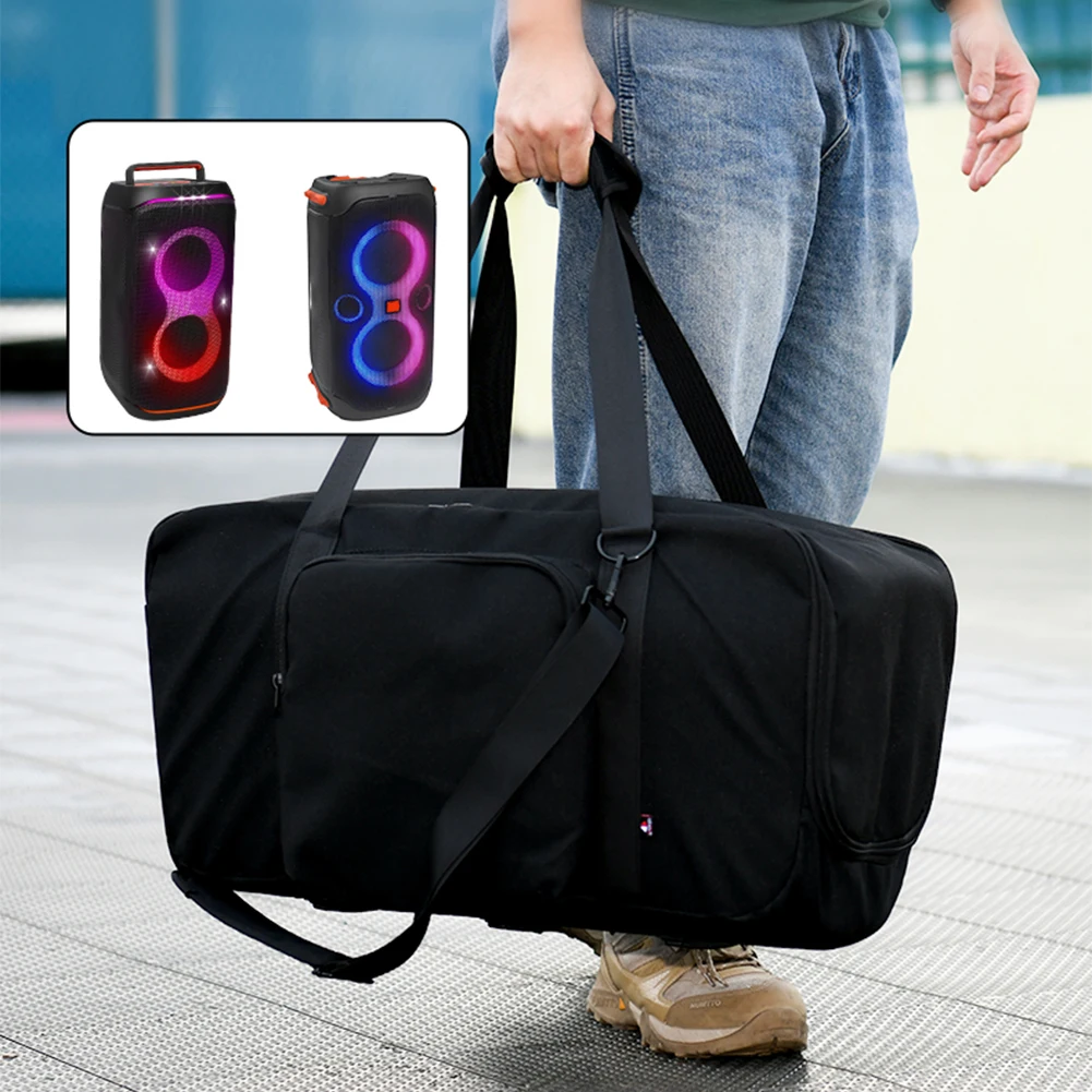 

Storage Bag with Shoulder Strap & Extra Pockets Portable Speaker Carry Case for JBL PartyBox Club 120 Portable Party Speaker