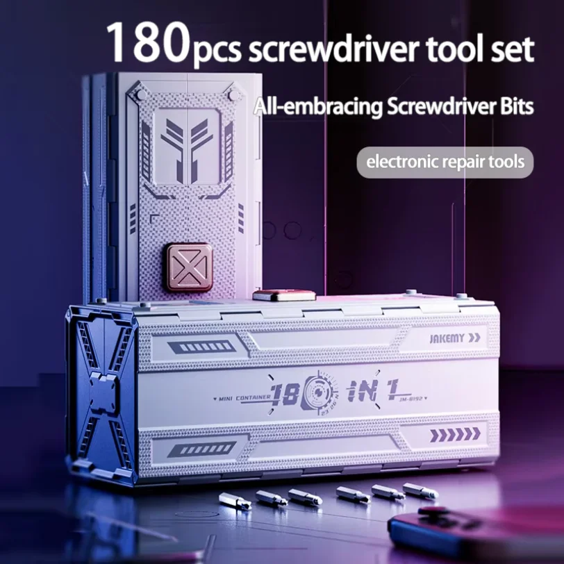 180-in-1 Magnetic Precision Screwdriver Set Hand Repair Tool for Smartphones Electronics Laptop PC Battery Maintenance