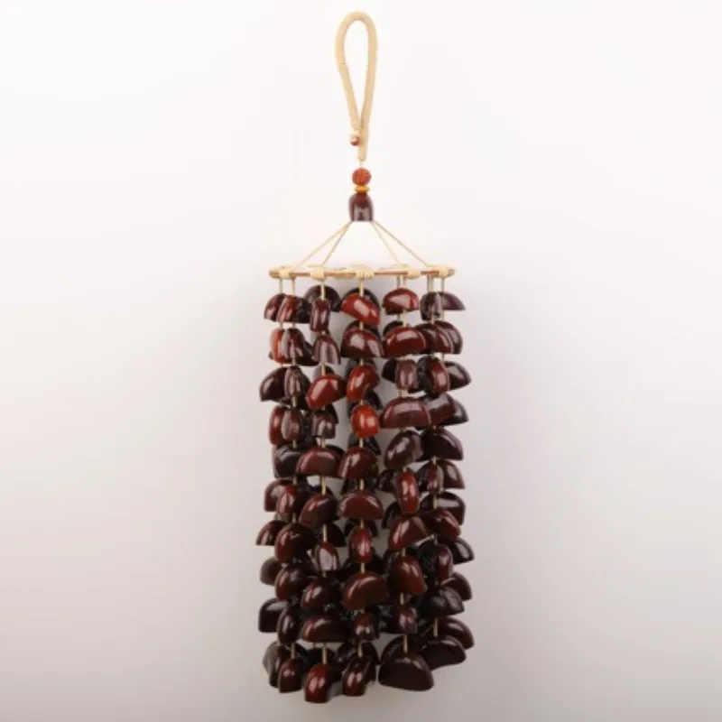 Nut Shell Wind Bell Handheld Sound Healing Wind Chimes Professional Meditation Percussion Bells Handicraft Musical Instruments