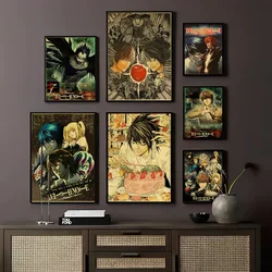 Anime Death Note Classic Movie Posters HD Quality Poster Wall Art Painting Study Nordic Home Decor