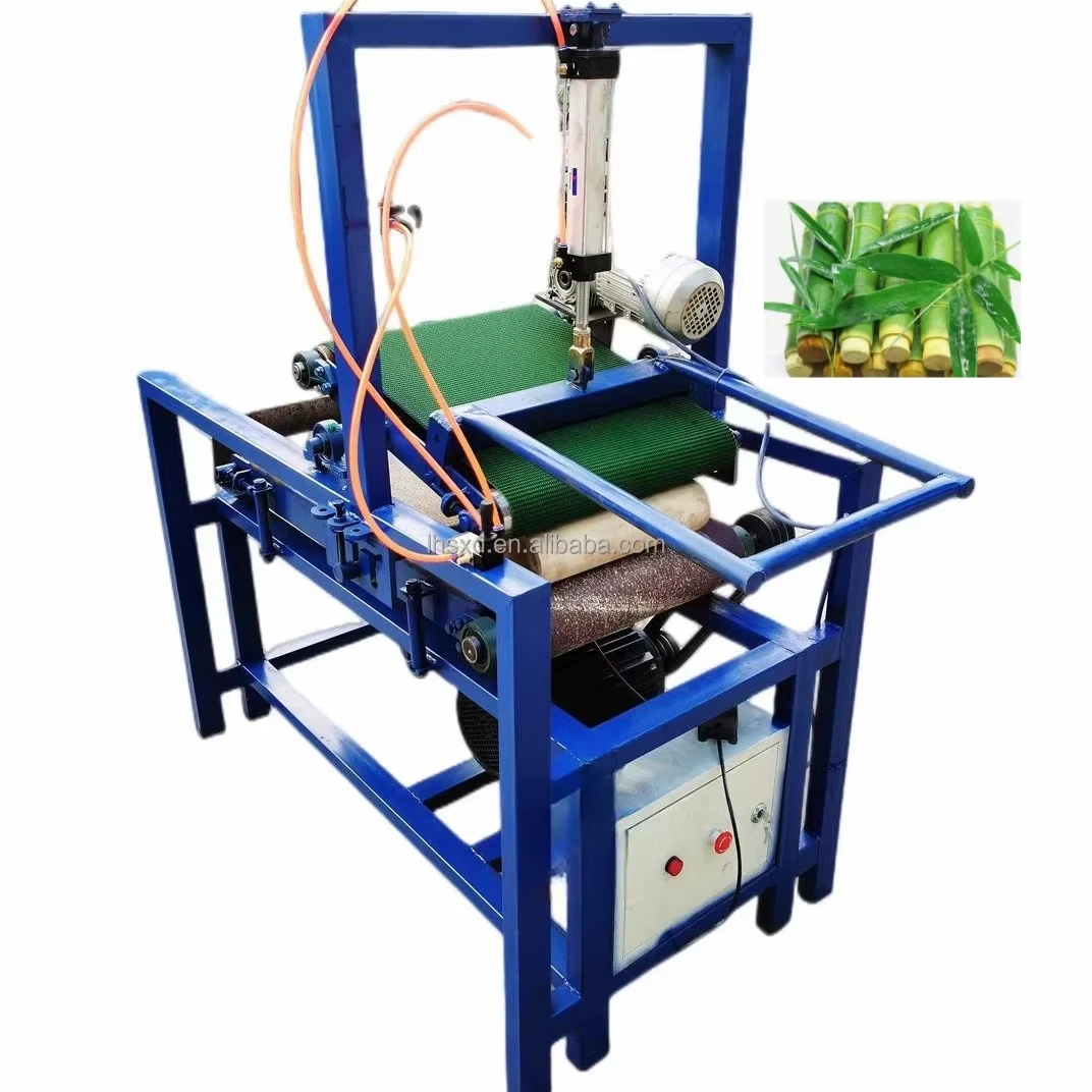 Bamboo Tube Outer Circle Sanding Machine for Woodworkers Cylindrical Sanding Tool for Bamboo Rods Round Tube Polishing