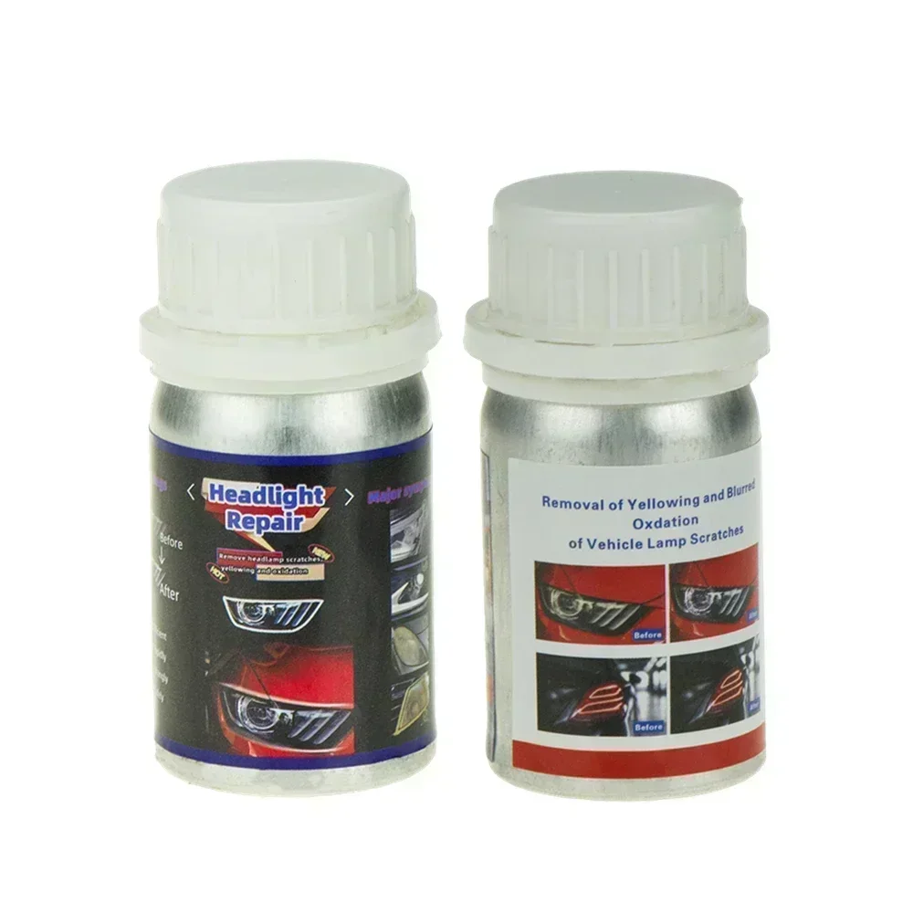 

Полировочный набор для фар, жидкость для полировки автомобильных фар, 50 мл, полимерная жидкость для ремонта фар