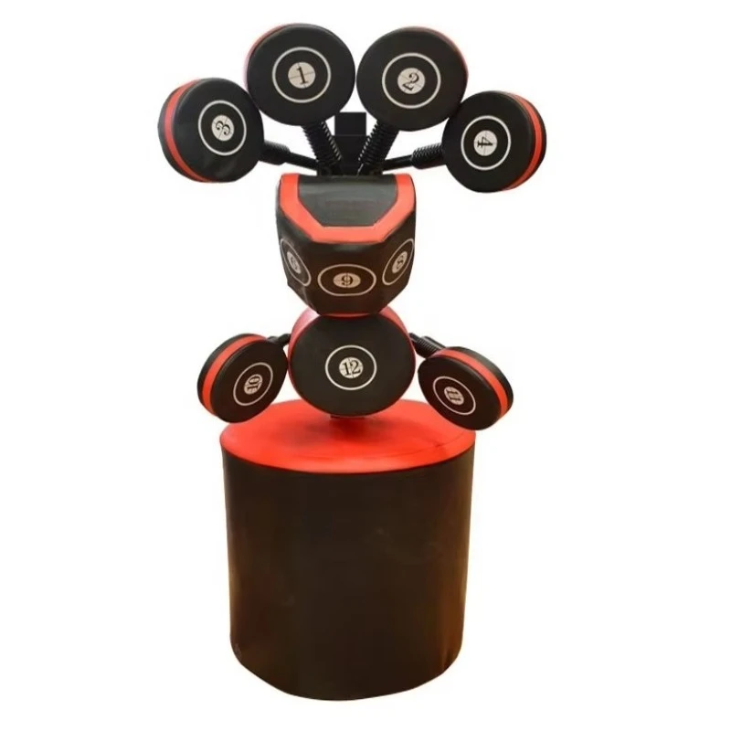 Commercial Gym Fitness Gear Adjustable Boxing Target Punch Stand Training Machine