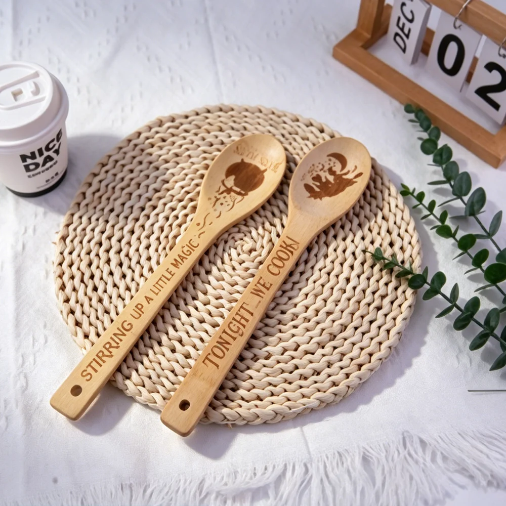 Sendok Bambu Berukir Hocus Poc - Woodworking School ulasan dan harga