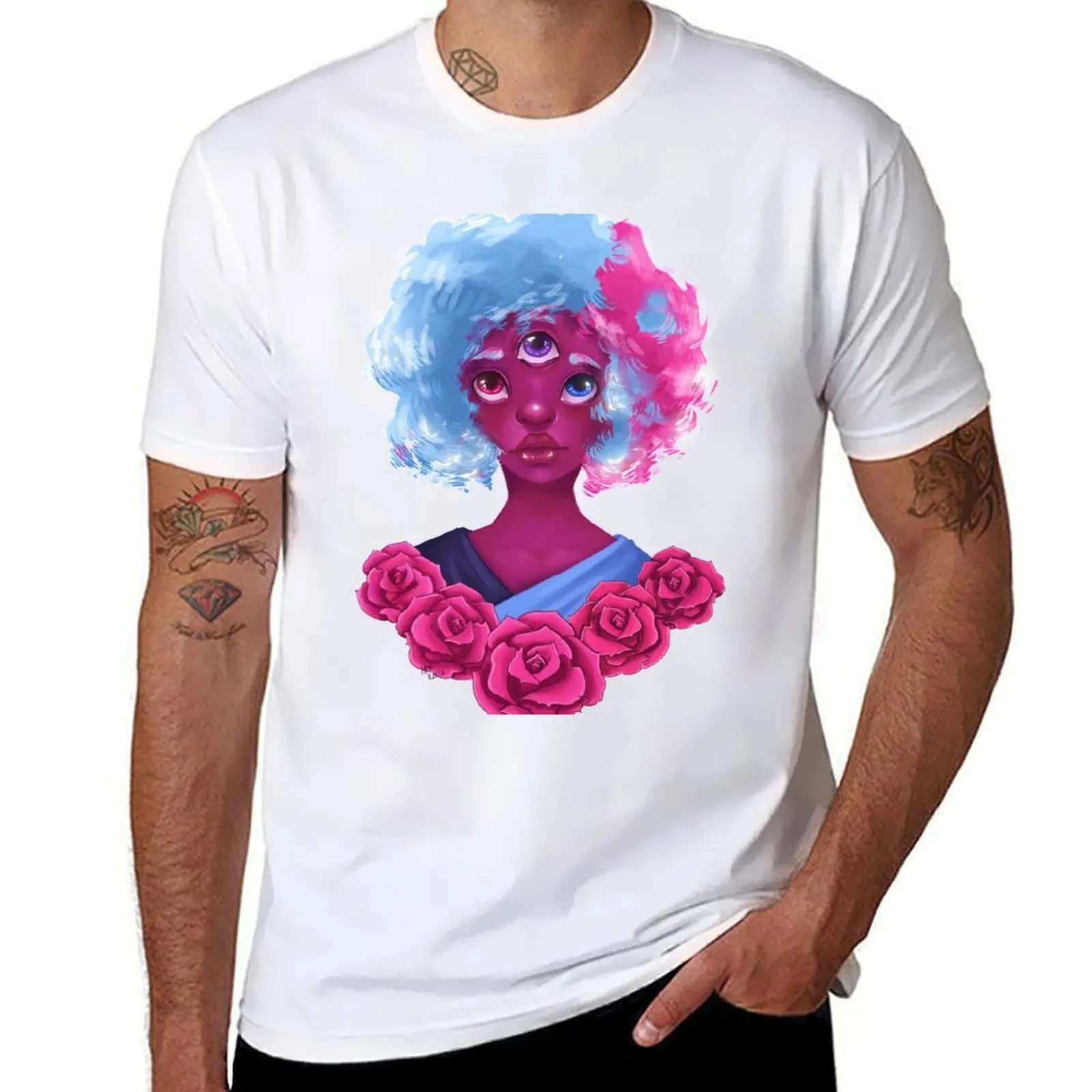 

Steven Universe Garnet T-Shirt t shirts for man cotton man t shirt heavy cotton T-Shirt