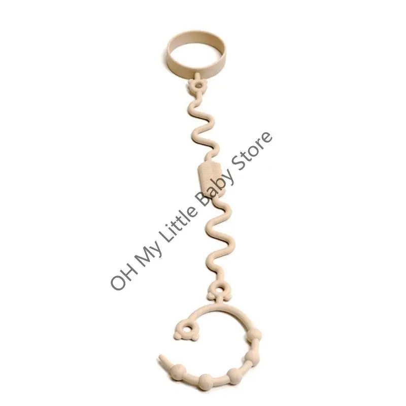 

M76C Pacifiers Chain Infant Teether Toy Strap 5-Gear Adjustable Toddlers Cup Lanyard