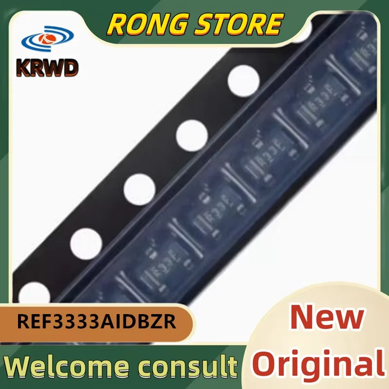 10PCS R33F New and Original Chip IC SOT23-3 REF3333AIDBZR REF3333AIDBZT REF3333AIDB REF3333AI REF3333 3333