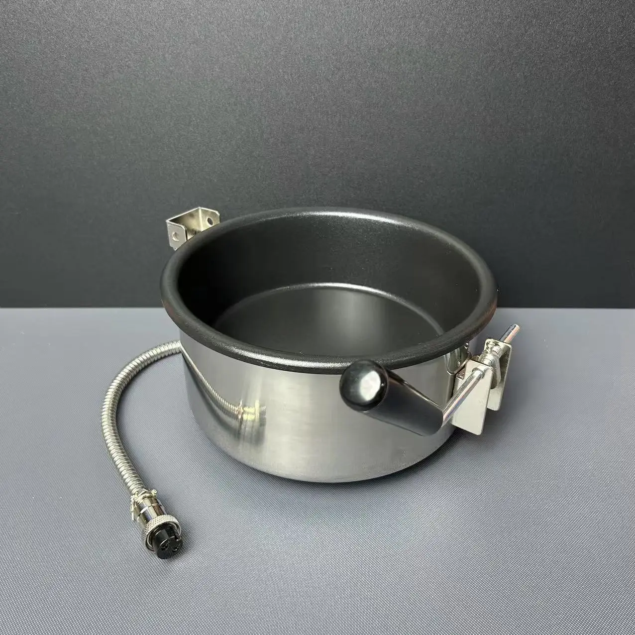 Popcorn Machine Spherical Pot Accessories 3-Hole 25mm & 2-Hole 15mm Non-Stick Stirring Liner