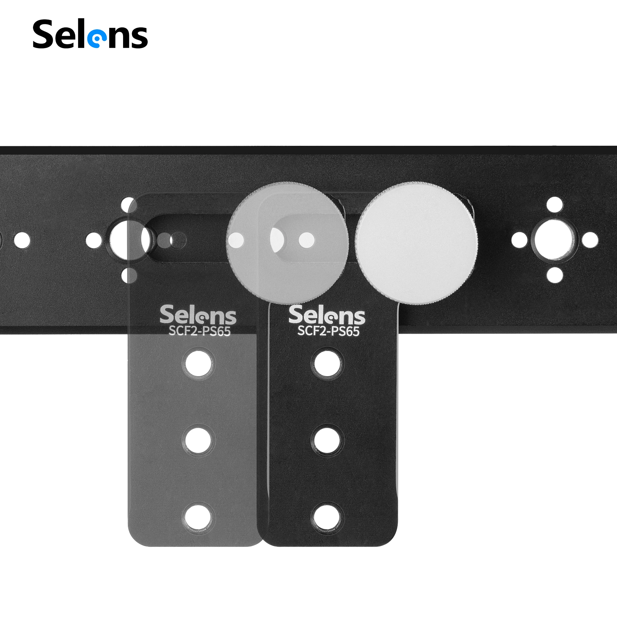 Selens Film Director Car Special Parts- Insert Fixed Seat Aluminum Alloy Power Strip Fixed Seat Photography Accessories