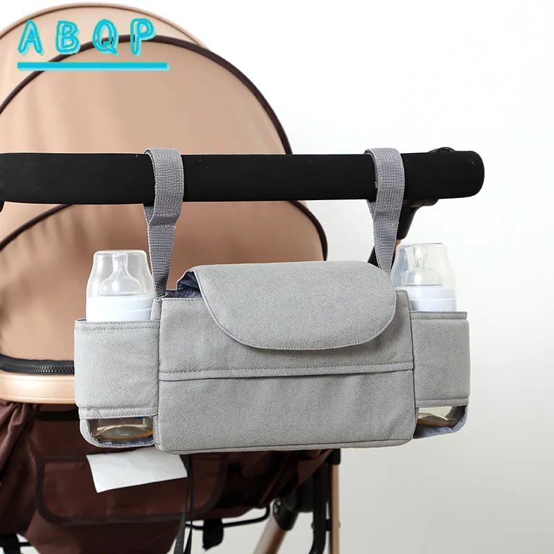 Picture 5: New Stroller Hanging Bag Large Capacity Stroller Storage Bag Lightweight Stroller Storage Diaper Bag Multifunctional
