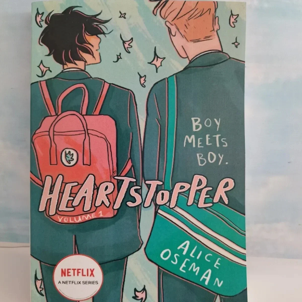 Juego de libros Heartstopper Series Volumen 1-4 de Alice Oseman