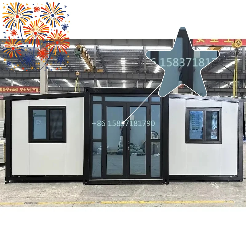 Prefabricated Container House 20ft 40Ft Quality Folding Houses Expandable Ready Made Modular Container Houses Prefab Tiny Home