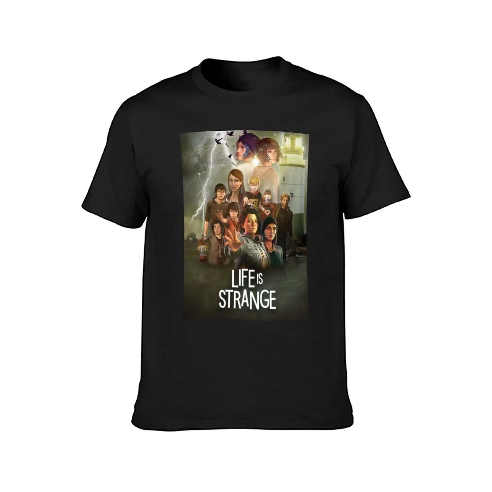 Life Is Strange Movie Poster T-Shirt plain plus size tops sweat Men's t shirts