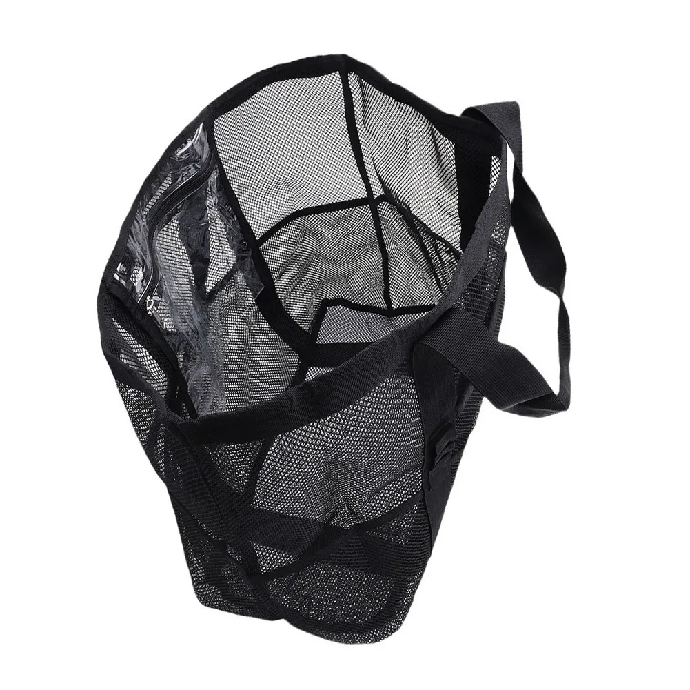 

Beach Tote Bag Sandproof Beach Bag For Beach For Gym Easy To Carry Large Capacity Mesh Design Multi-functional Use