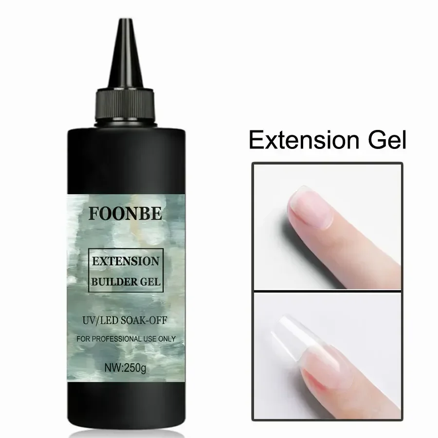 250g Nagel funktions gel matt oben gehärtet ohne Wisch Dec klack Primer verstärken Verlängerung kleber entferner Basis gel