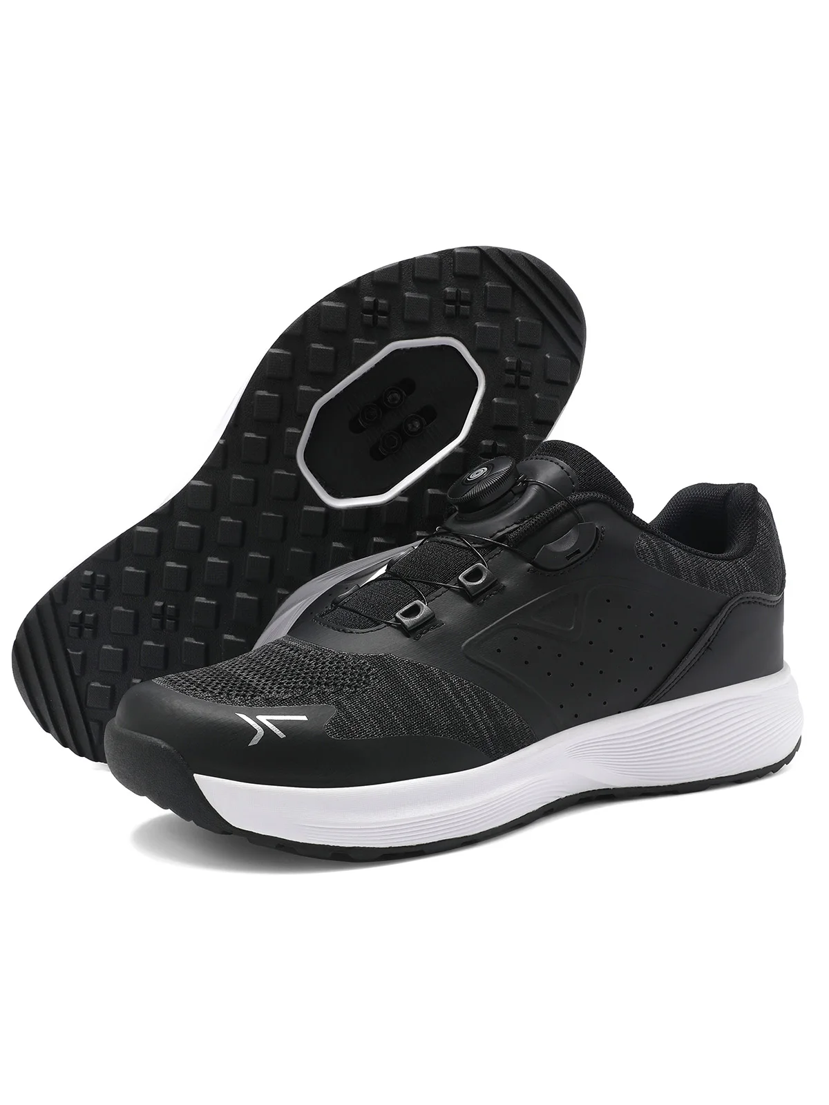AliExpress LEYINLIN Cycling Shoes man Cleats Shoes Flat Pedal Mtb Bicycle Shoe Speed Cycling Sneaker indoor Mountain Bike Shoe Racing Lock spd shoes