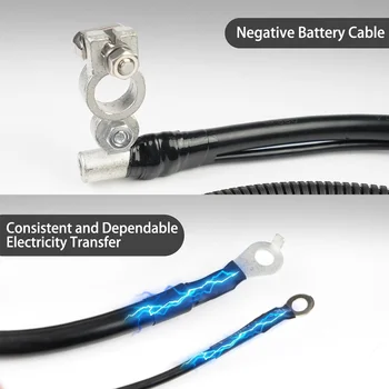 適用於凱迪拉克凱雷德、雪佛蘭薩博班1500/2500、塔霍、雪佛蘭Avalanche、雪佛蘭Silverado、GMC Sierra的22846471負極電池線 20967455 10 最佳銷售 GMC Sierra配件 - №9