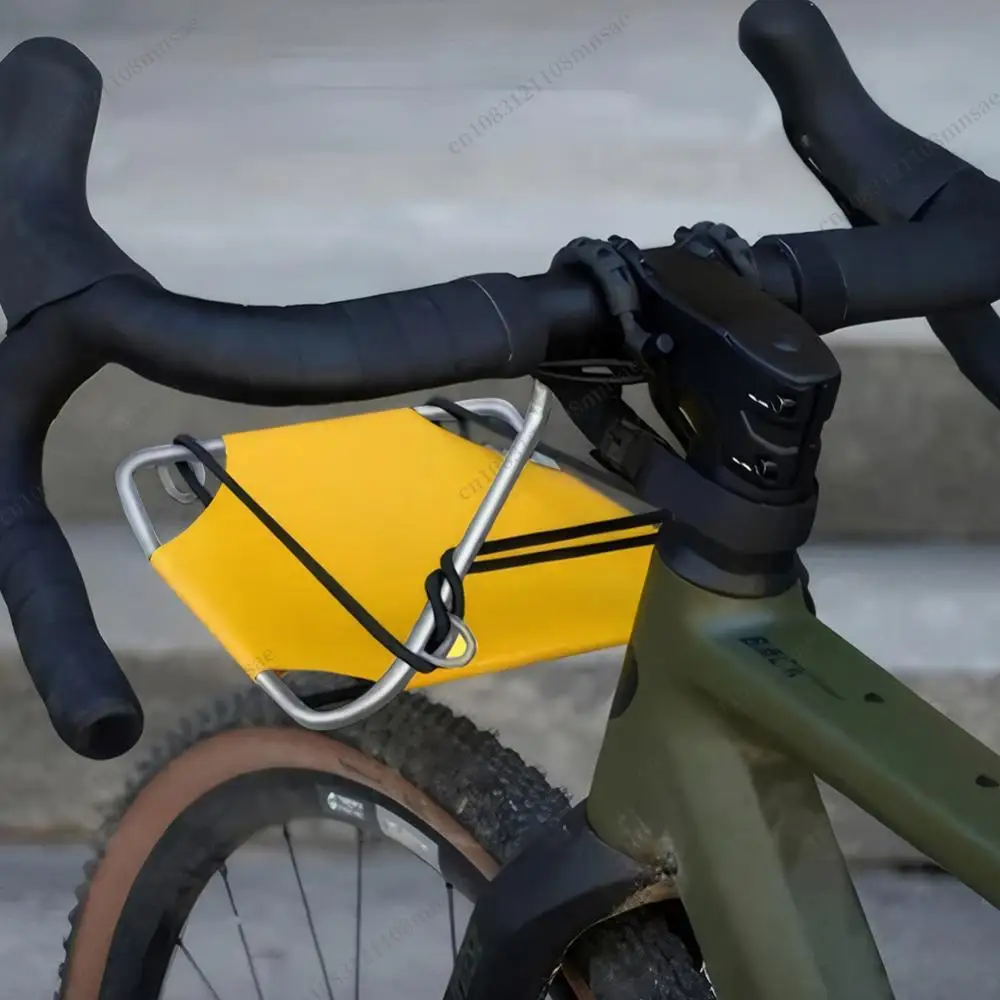 

Folding Metal Bike Basket MTB Road Bike Front Bag Carrier Detachable Front Rack Carrier Luggage Shelf Storage Rack Accessories