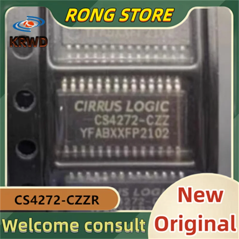 

5PCS CS4272-CZZ New Original CS4272-CZZR CS4272 TSSOP28