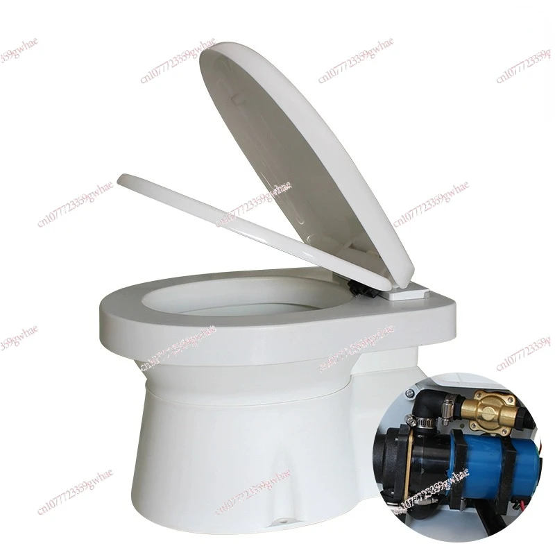 Boat Yacht RV DC Electric Toilet Toilet