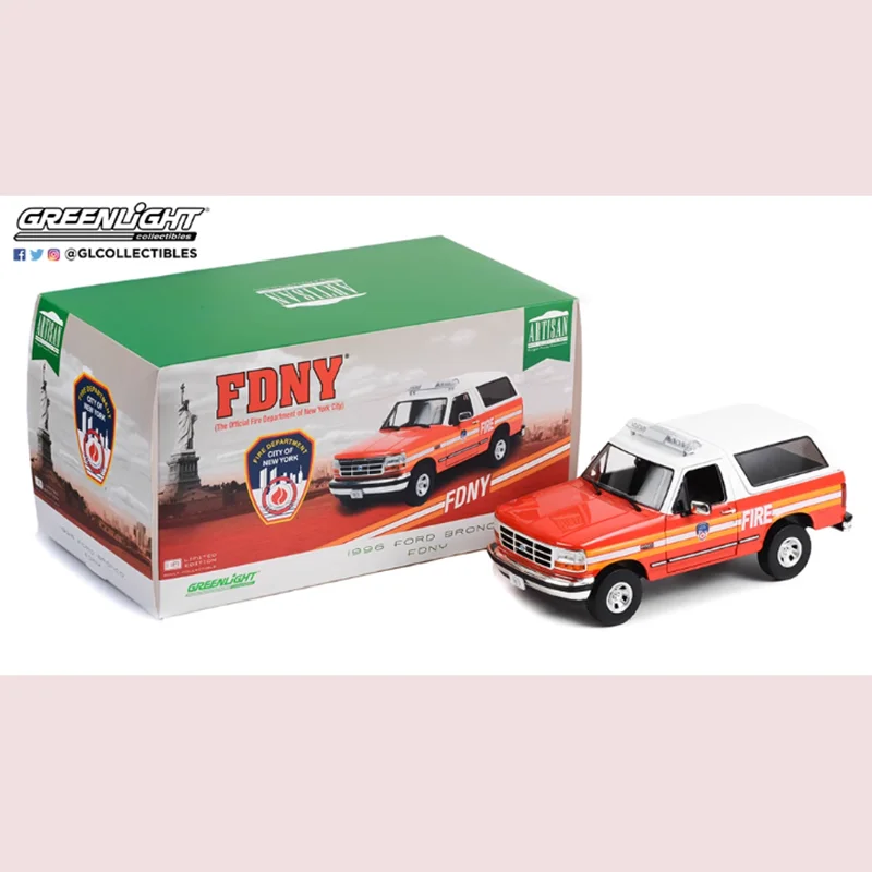 1:18 Green Light 1996 Ford BRONCO Diecast Model