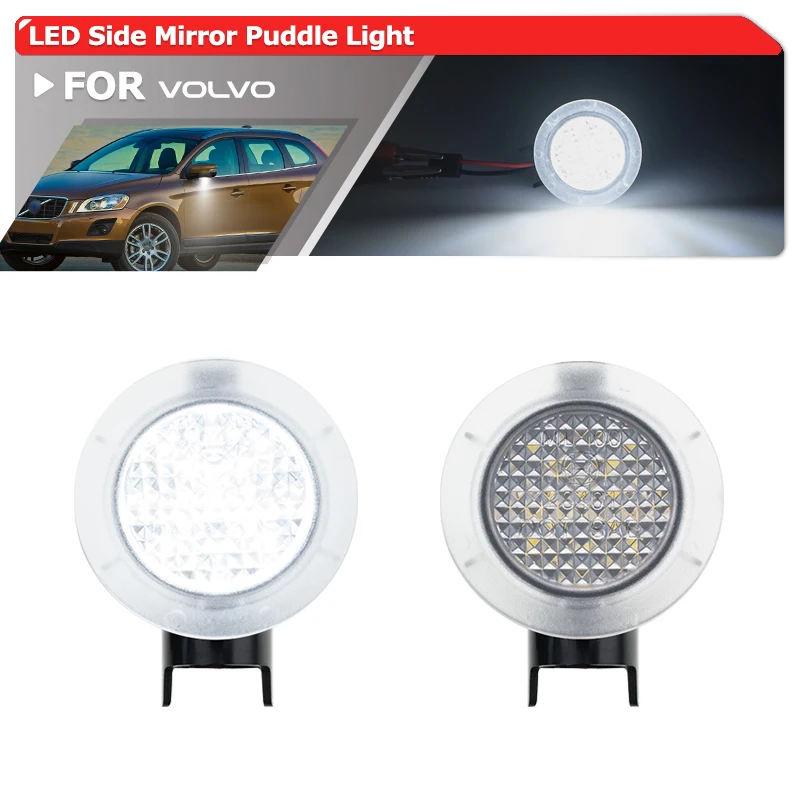

2x O​E-Spec 31217287 For 2008-2017 Volvo XC60 MK1 LED Side Mirror Puddle Light Downlight In Mirror Peripheral Car Courtesy Lamp