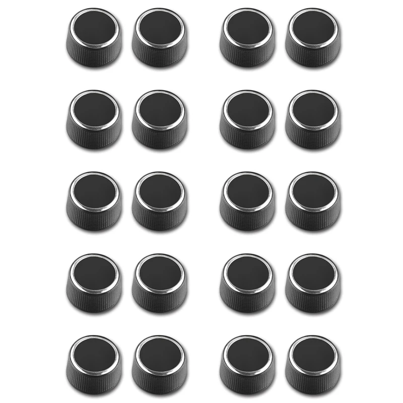 20 Pc Rear Radio Audio Volume Control Knob Dial Tuner For 07-13 Chevy Tahoe Chevrolet Silverado Gmc Acadia 22912547