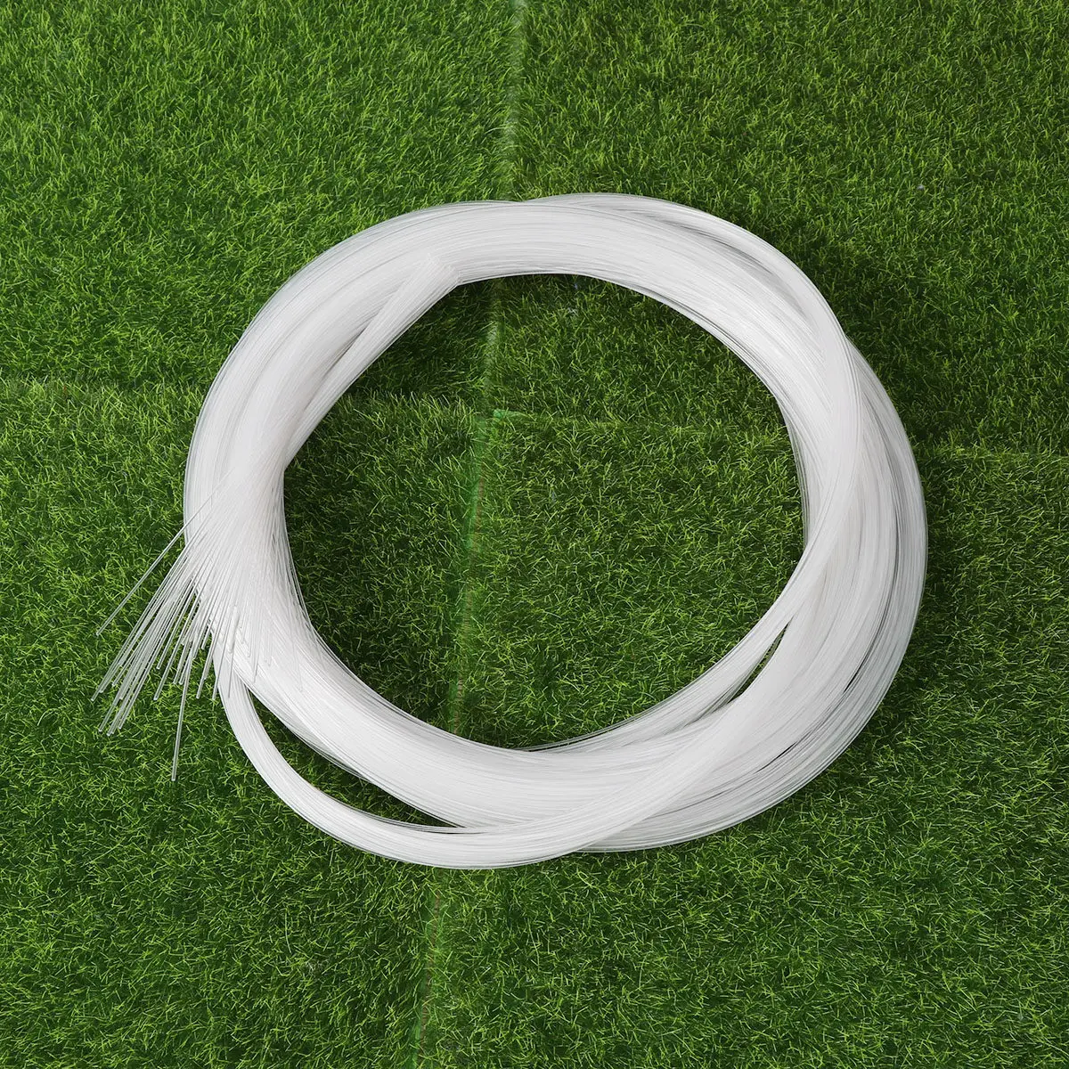 

50 шт. светодиодных оптоволоконных лент толщиной 0,75 мм, длиной 3 метра, высокопрозрачные, для декоративного освещения на фестивали, вечеринки, для создания световых занавесов