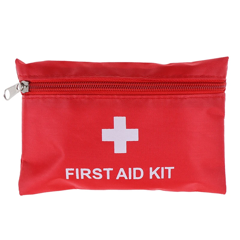 1X Portable Emergency Survival First Aid Kit Pack Travel Medical Sports Bag Case