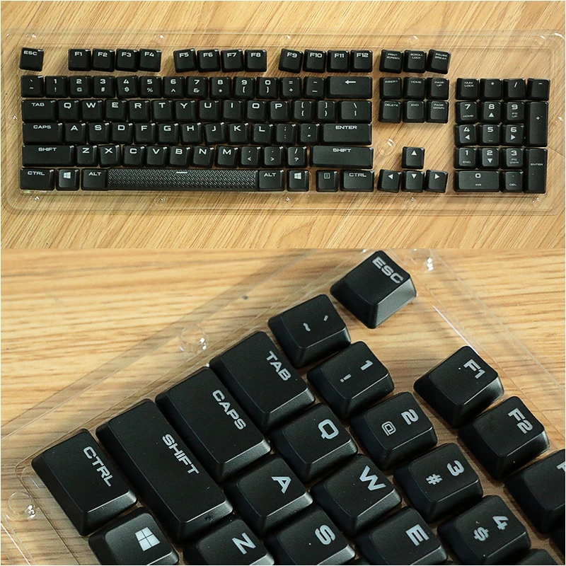 1 Set Original Keycaps For Corsair K70 MK.2 Low Profile Version US DE German Key Caps