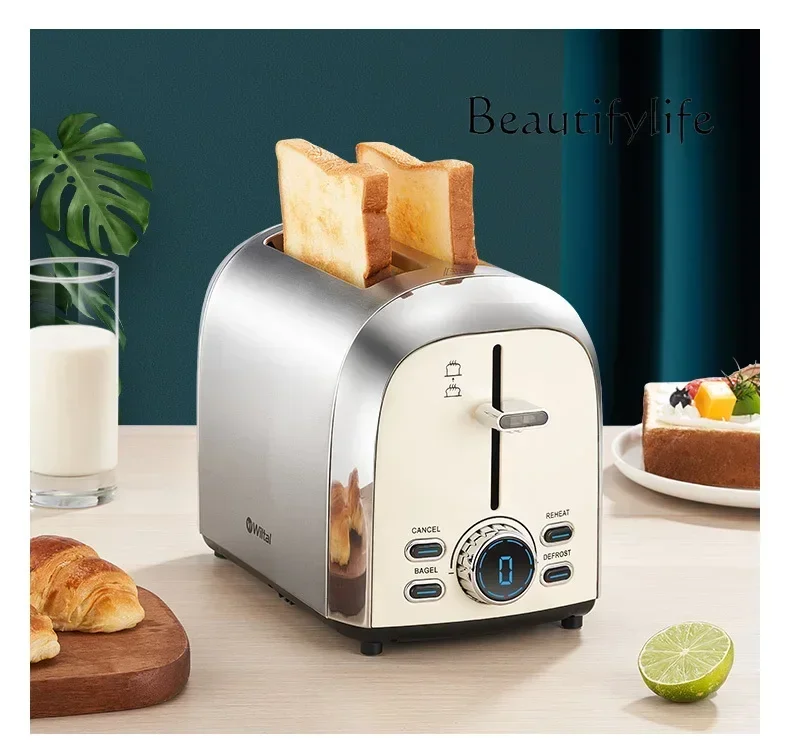 

Тостер Тостер Тостер Домашний автоматический прибор для приготовления завтрака Многофункциональный тост ломтики Кухня Дом