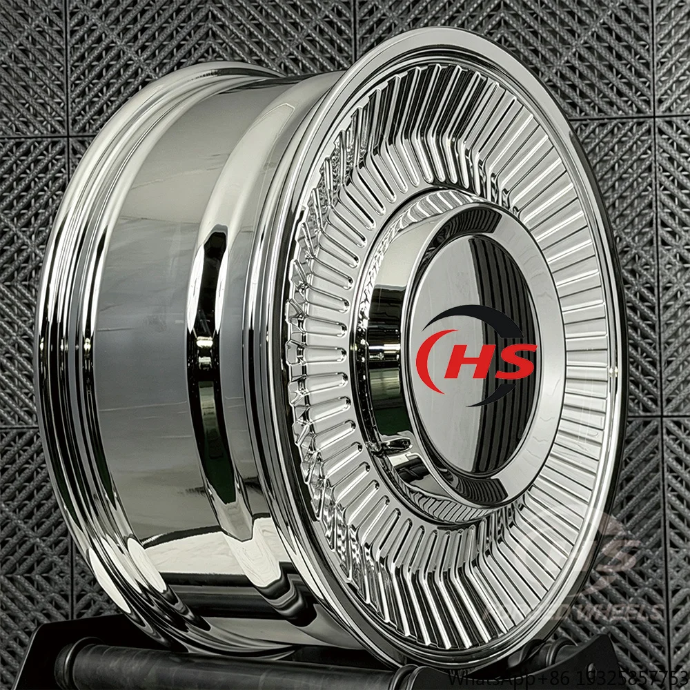 Custom Classic Chrome Forged Wheels Rims 15 18 19 20Inch  5x127 5x114.3 5x120 for  Chevy  Lincoln Continental