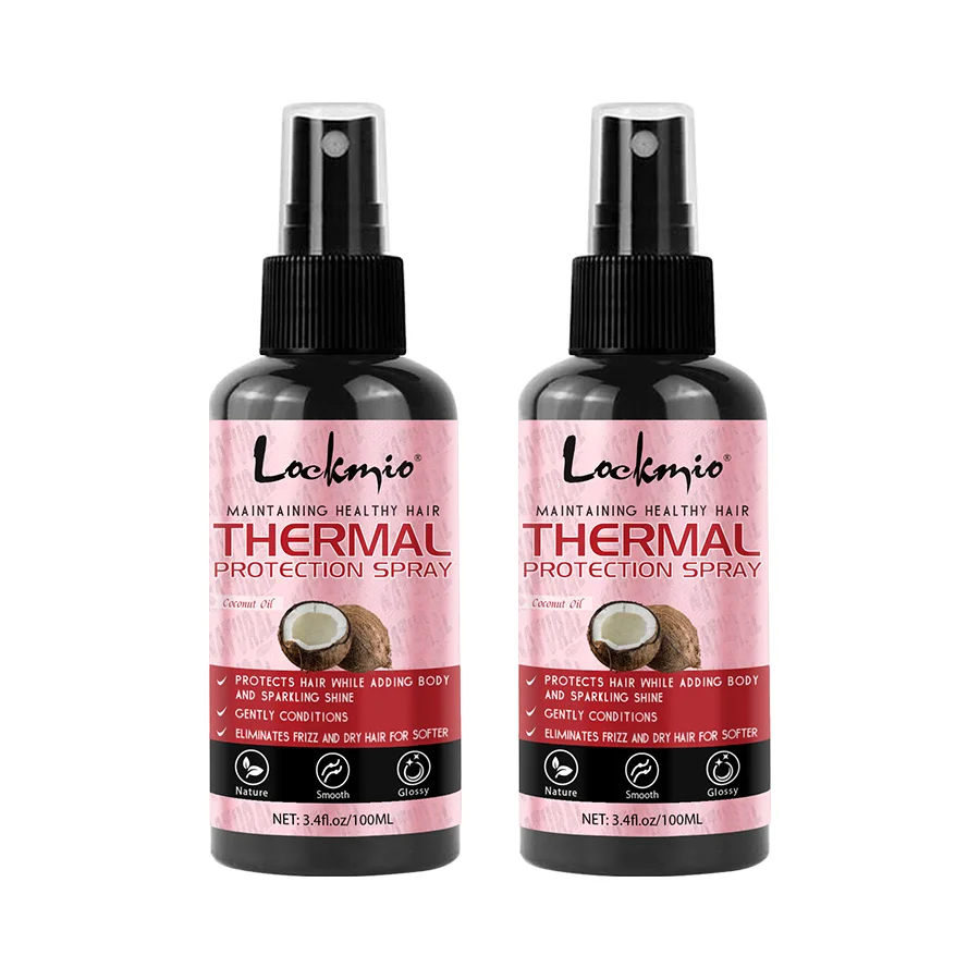 Thermische beschermingsspray voor haar Hittebeschermer Serum Bescherm het haar tegen UV-beschadigd Hydraterende haarverzorgingsconditioner voor vrouwen