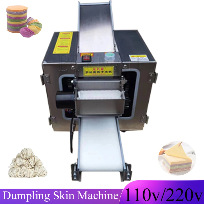 Wonton Skin  Machine  Noodle Maker Machine  Commercial Electric Dumpling Wrapper Machine