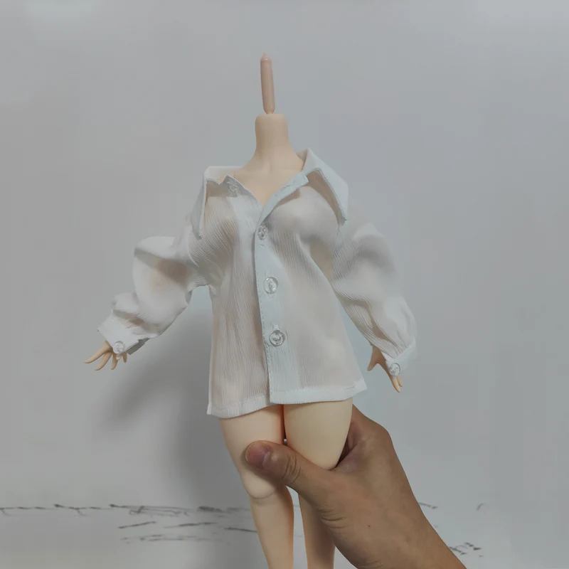 2.0 Version 1/4 Imomodoll Doll Body White/Tan Skin Soft PVC Doll Accessories Girls Diy Dress Up Toys, No Clothes