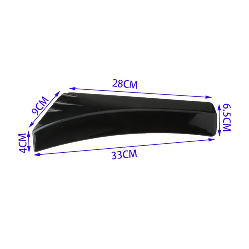

Car Bumper Spoiler Universal Car Rear Bumper Lip Diffuser Set with Scratch-resistant Protector Guard Carbon for Replacement