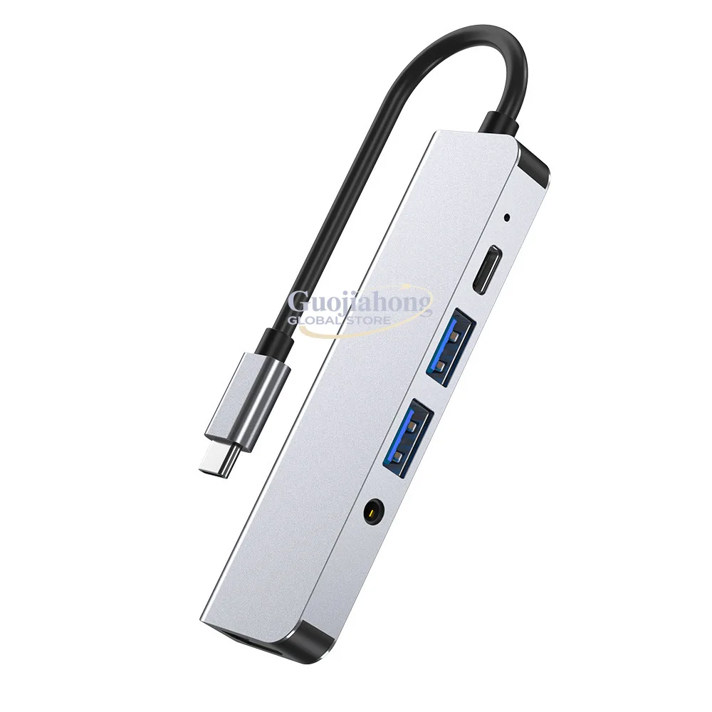 

Cross-border usb3.0tpye-c docking station Audio hub for computer docking station