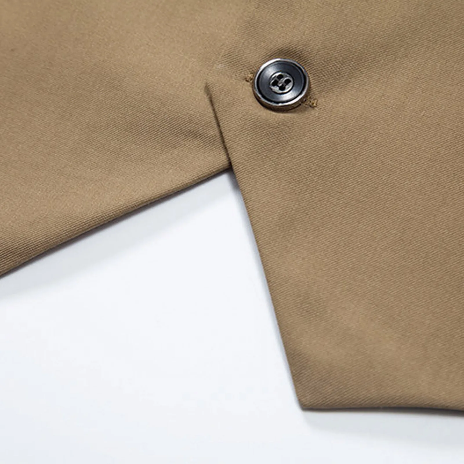 Men'S Fashionable V-Neck Suit Vest Trend Party Classic Single-Breasted Casual Suit Vest Daily Wedding Banquet All-Match Vest