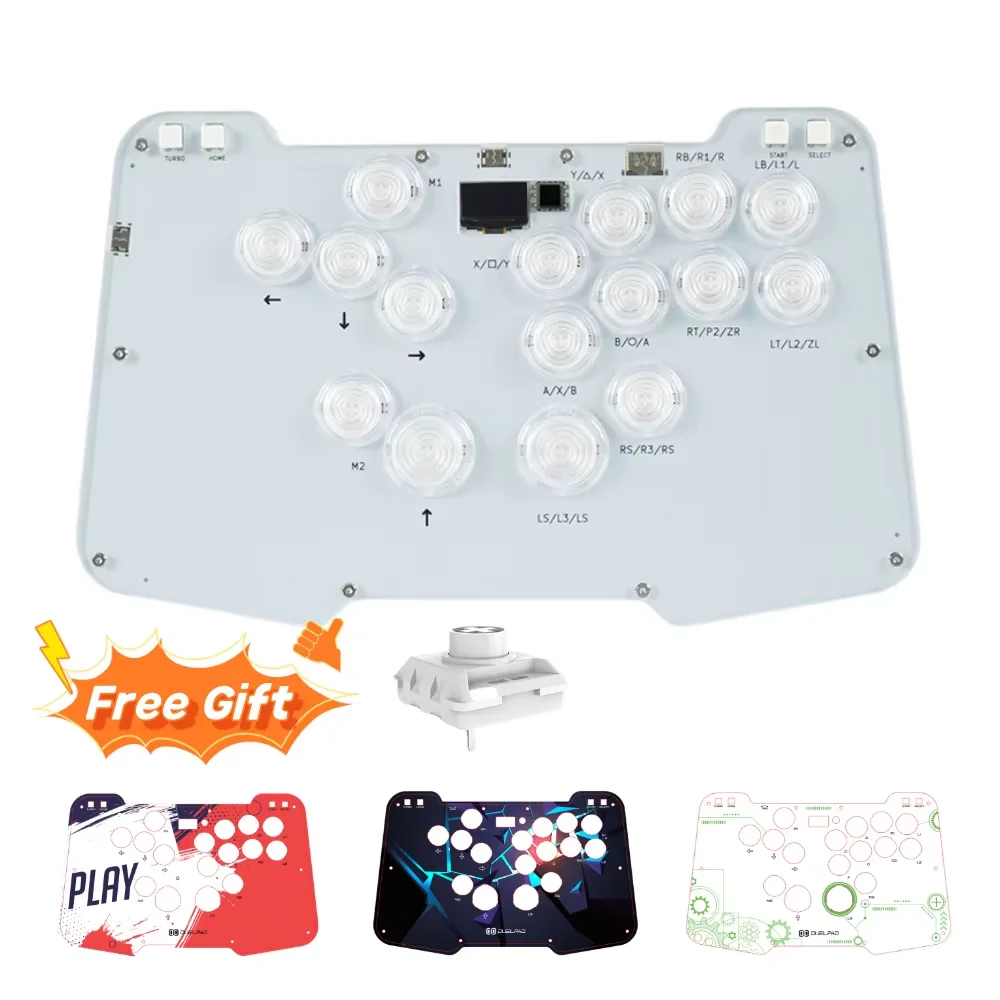 DUELPAD ZEN レバーレスコントローラー (新品) Duelpad Zen16 人間工学に基づいたレバーレスコントローラー GP2040-CE
