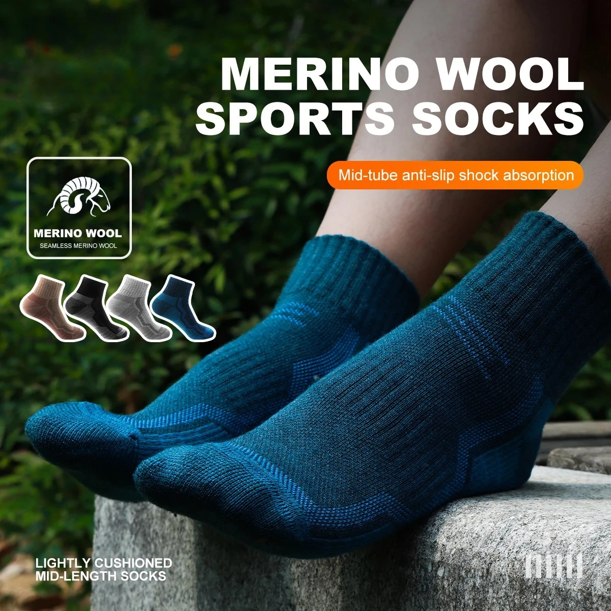 

Носки из мериносовой шерсти для мужчин, очень толстые походные носки, термоноски для холодной погоды, компрессионные носки для бега для мужчин и женщин